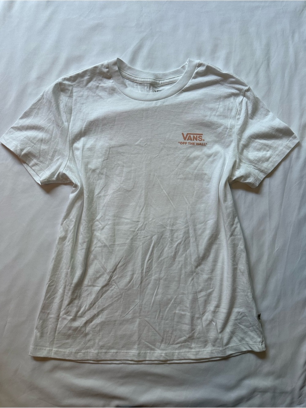 Vans White Short-Sleeve Tee